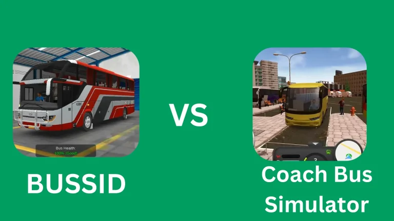 promotional banner of Bus simulator vs. coach bus simulator