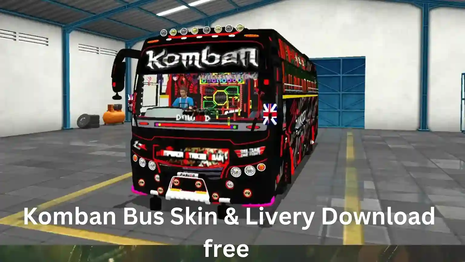 Download Komban Bus Skin & Livery for BUSSID