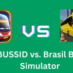 feature image of BUSSID vs. Brasil Bus Simulator-showing bus icons in the image of the games
