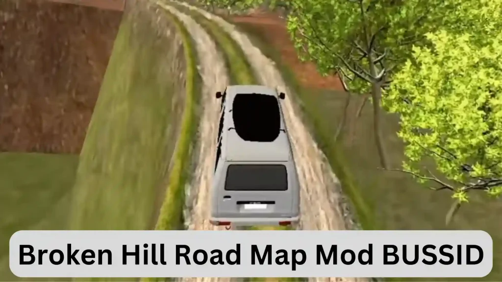 Feature image of Broken Hill Road Map Mod BUSSID-showing the road in background