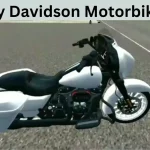 Feature image of Harley Davidson mod- showing motorbike in background