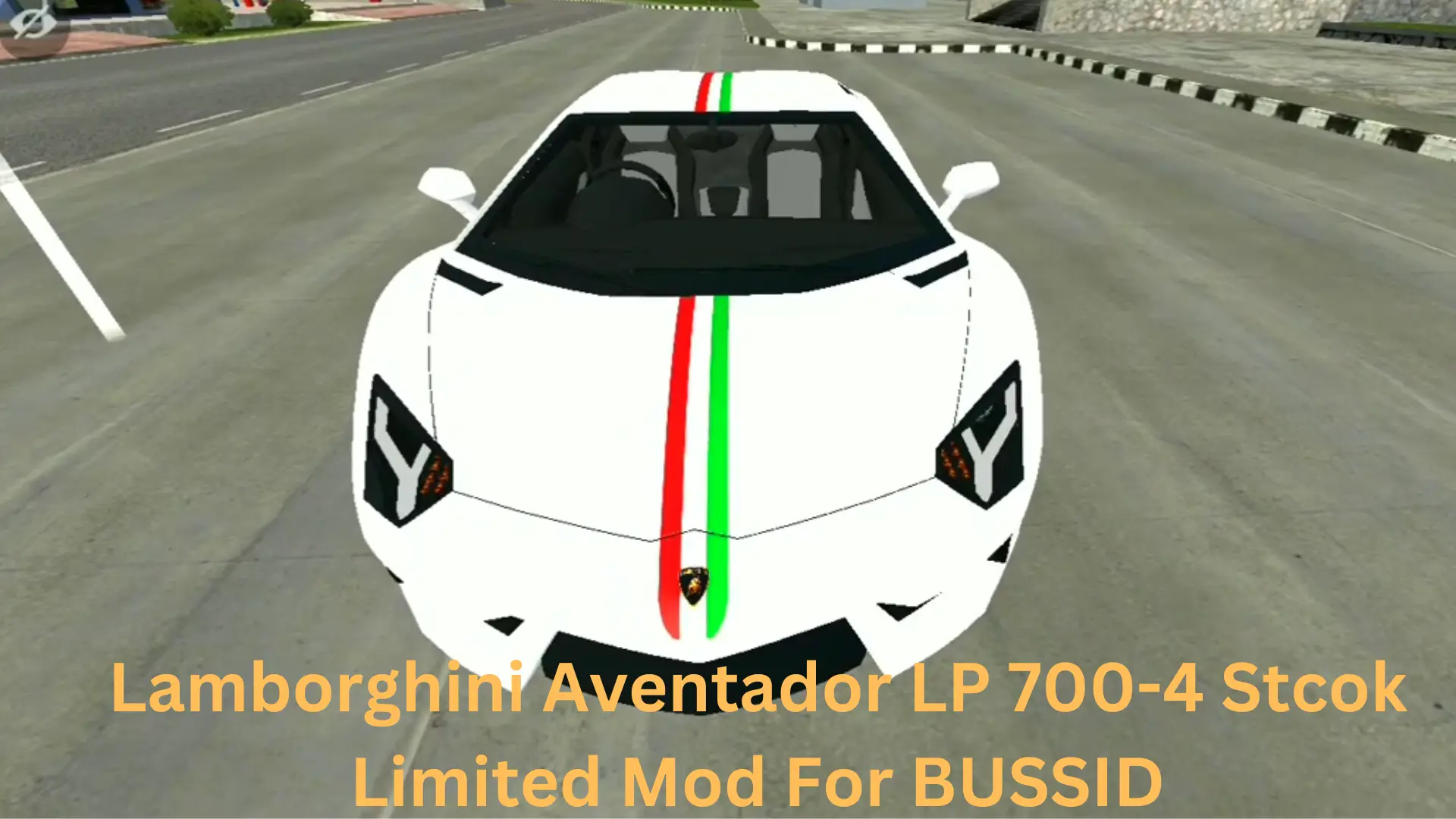 Feature image of Lamborghini Aventador LP 700-4 Stcok Limited Mod showing car in background