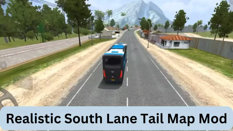 Feature Image of Realistic South Lane Tail Map Mod BUSSID