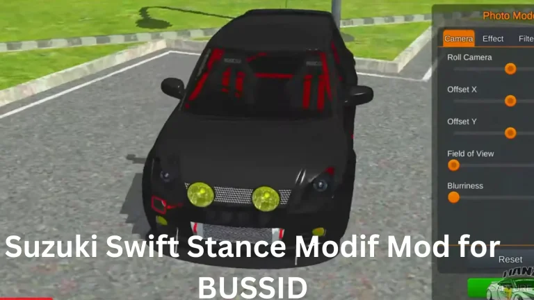 feature image of Suzuki Swift Stance Modif Mod for BUSSID