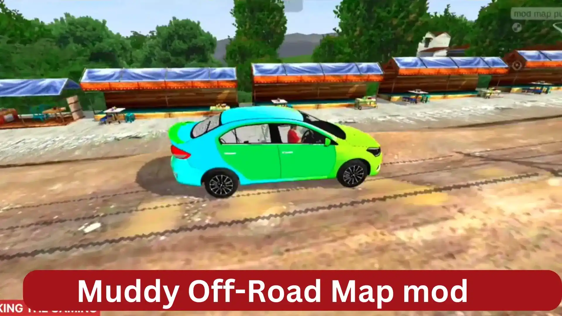 feature image of Muddy Off-Road Map mod BUSSID