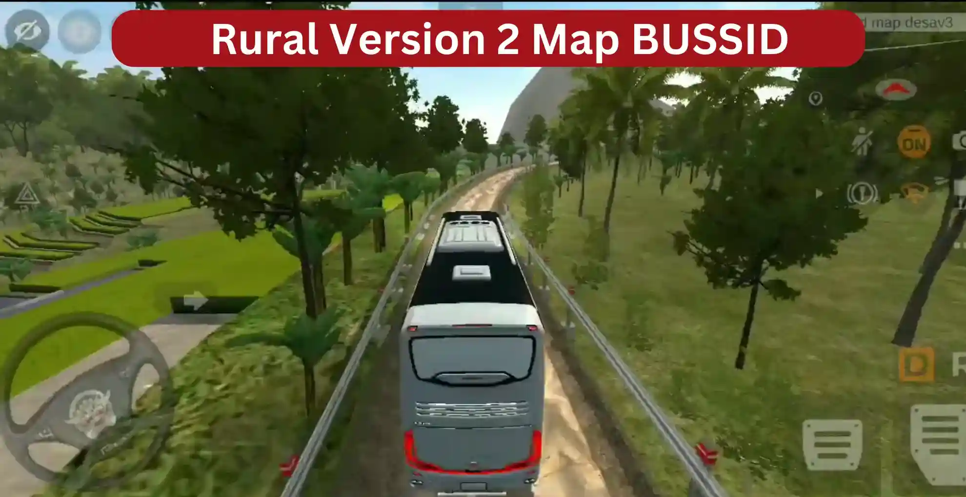 feature image of Rural Version 2 Map bussid