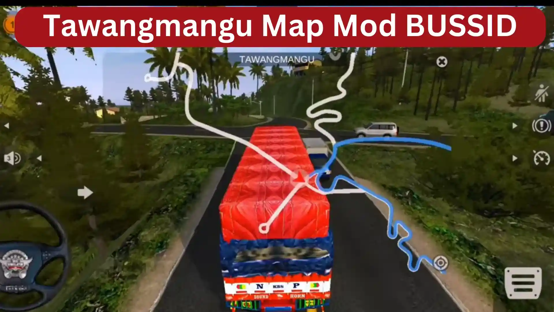 feature image of Tawangmangu Map Mod BUSSID