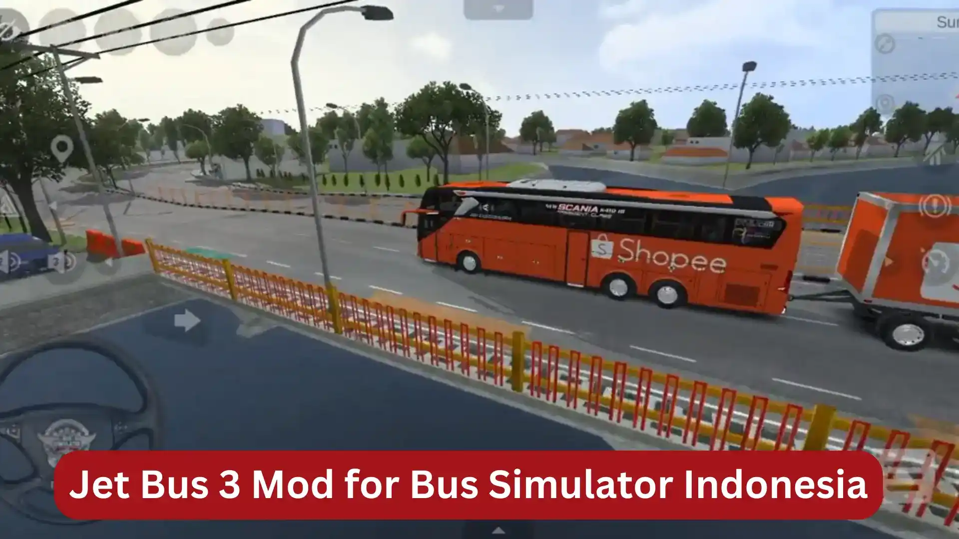 Feature image of Jet Bus 3 Mod for Bus Simulator Indonesia