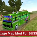 feature image of village map mod for bus simulator Indonesia mod game