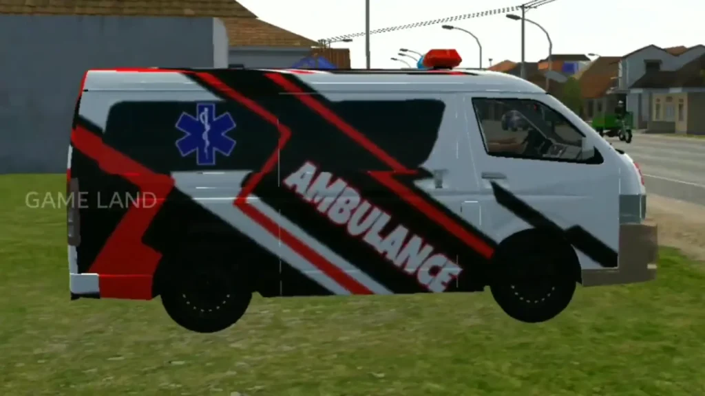 feature image of Toyota Hiace Bussid Ambulance Mod