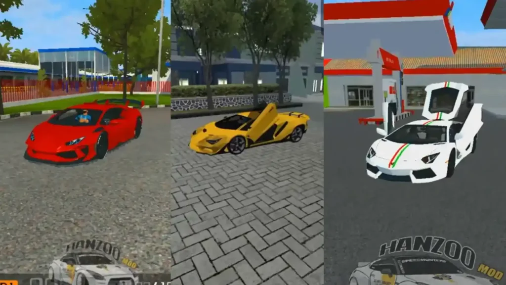 feature image of Lamborghini Car Mod for BUSSID