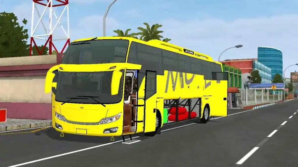 Feature image of Jetliner SHD Scania Mod For BUSSID